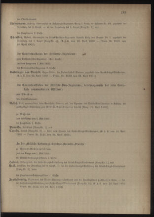 Kaiserlich-königliches Armee-Verordnungsblatt: Personal-Angelegenheiten 19020428 Seite: 63