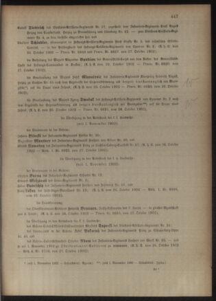 Kaiserlich-königliches Armee-Verordnungsblatt: Personal-Angelegenheiten 19021029 Seite: 3