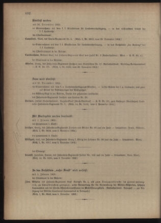 Kaiserlich-königliches Armee-Verordnungsblatt: Personal-Angelegenheiten 19021206 Seite: 6