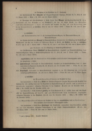 Kaiserlich-königliches Armee-Verordnungsblatt: Personal-Angelegenheiten 19030115 Seite: 2