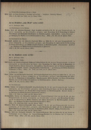 Kaiserlich-königliches Armee-Verordnungsblatt: Personal-Angelegenheiten 19030129 Seite: 7