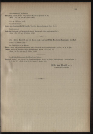 Kaiserlich-königliches Armee-Verordnungsblatt: Personal-Angelegenheiten 19030210 Seite: 7