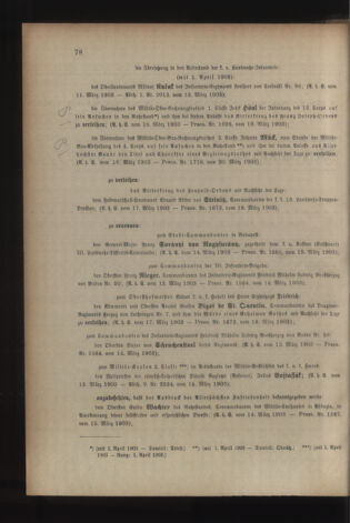 Kaiserlich-königliches Armee-Verordnungsblatt: Personal-Angelegenheiten 19030321 Seite: 2