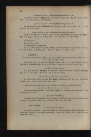 Kaiserlich-königliches Armee-Verordnungsblatt: Personal-Angelegenheiten 19030409 Seite: 4