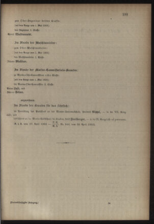 Kaiserlich-königliches Armee-Verordnungsblatt: Personal-Angelegenheiten 19030430 Seite: 49