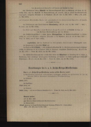 Kaiserlich-königliches Armee-Verordnungsblatt: Personal-Angelegenheiten 19030528 Seite: 4