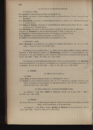 Kaiserlich-königliches Armee-Verordnungsblatt: Personal-Angelegenheiten 19030606 Seite: 2