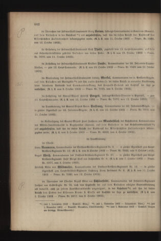 Kaiserlich-königliches Armee-Verordnungsblatt: Personal-Angelegenheiten 19031013 Seite: 10