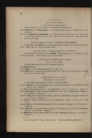 Kaiserlich-königliches Armee-Verordnungsblatt: Personal-Angelegenheiten 19031013 Seite: 14