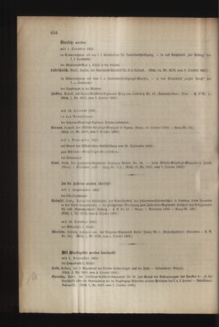 Kaiserlich-königliches Armee-Verordnungsblatt: Personal-Angelegenheiten 19031013 Seite: 22