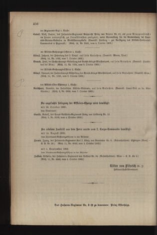 Kaiserlich-königliches Armee-Verordnungsblatt: Personal-Angelegenheiten 19031013 Seite: 24