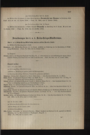 Kaiserlich-königliches Armee-Verordnungsblatt: Personal-Angelegenheiten 19031017 Seite: 3