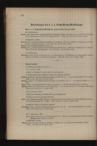 Kaiserlich-königliches Armee-Verordnungsblatt: Personal-Angelegenheiten 19031024 Seite: 14