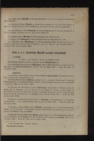 Kaiserlich-königliches Armee-Verordnungsblatt: Personal-Angelegenheiten 19031024 Seite: 9