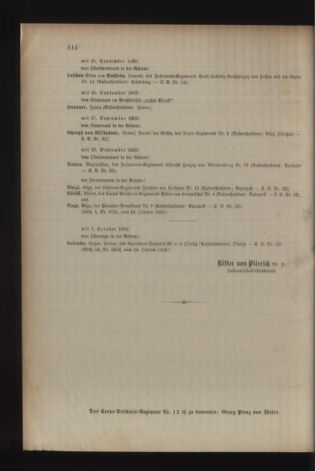 Kaiserlich-königliches Armee-Verordnungsblatt: Personal-Angelegenheiten 19031031 Seite: 28