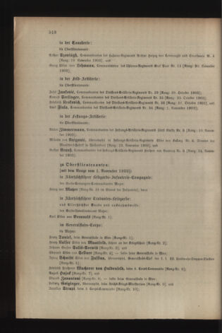 Kaiserlich-königliches Armee-Verordnungsblatt: Personal-Angelegenheiten 19031031 Seite: 32