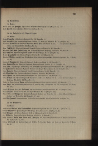 Kaiserlich-königliches Armee-Verordnungsblatt: Personal-Angelegenheiten 19031031 Seite: 33