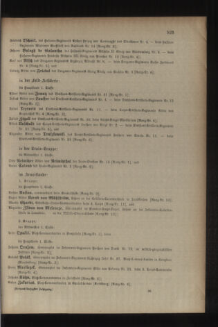 Kaiserlich-königliches Armee-Verordnungsblatt: Personal-Angelegenheiten 19031031 Seite: 37