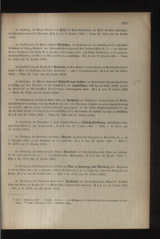 Kaiserlich-königliches Armee-Verordnungsblatt: Personal-Angelegenheiten 19031031 Seite: 5