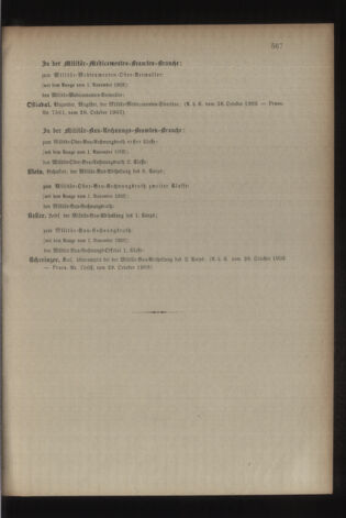 Kaiserlich-königliches Armee-Verordnungsblatt: Personal-Angelegenheiten 19031031 Seite: 81