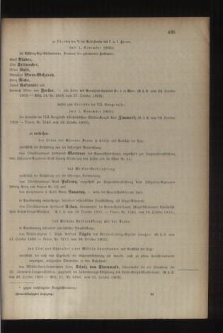 Kaiserlich-königliches Armee-Verordnungsblatt: Personal-Angelegenheiten 19031031 Seite: 9