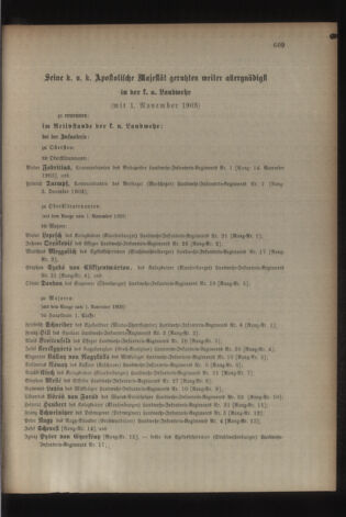 Kaiserlich-königliches Armee-Verordnungsblatt: Personal-Angelegenheiten 19031121 Seite: 15