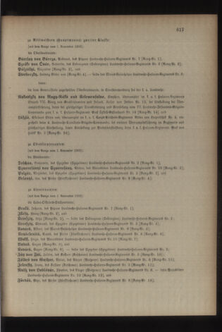 Kaiserlich-königliches Armee-Verordnungsblatt: Personal-Angelegenheiten 19031121 Seite: 23