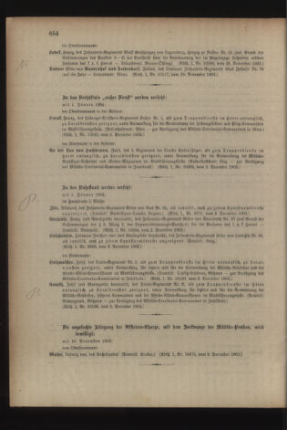 Kaiserlich-königliches Armee-Verordnungsblatt: Personal-Angelegenheiten 19031207 Seite: 10