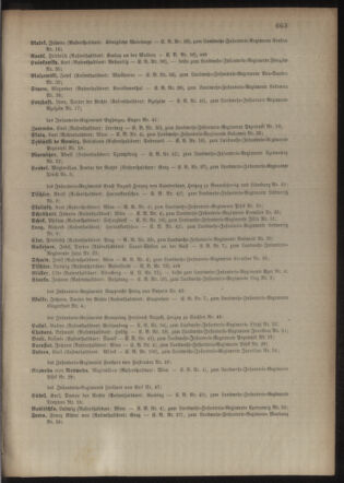 Kaiserlich-königliches Armee-Verordnungsblatt: Personal-Angelegenheiten 19031207 Seite: 19