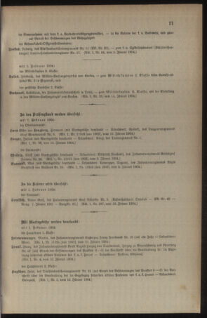 Kaiserlich-königliches Armee-Verordnungsblatt: Personal-Angelegenheiten 19040119 Seite: 13