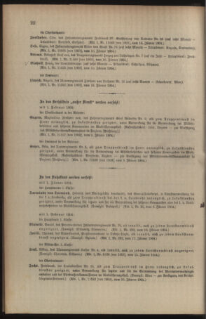 Kaiserlich-königliches Armee-Verordnungsblatt: Personal-Angelegenheiten 19040119 Seite: 14