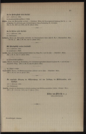 Kaiserlich-königliches Armee-Verordnungsblatt: Personal-Angelegenheiten 19040123 Seite: 5