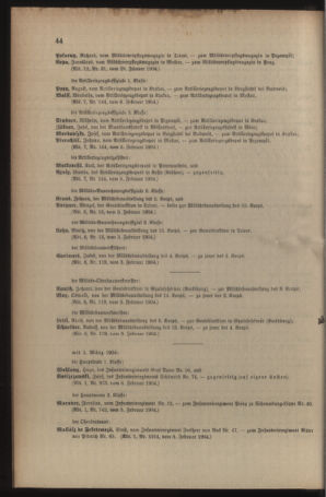 Kaiserlich-königliches Armee-Verordnungsblatt: Personal-Angelegenheiten 19040210 Seite: 6