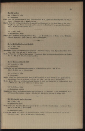 Kaiserlich-königliches Armee-Verordnungsblatt: Personal-Angelegenheiten 19040218 Seite: 5