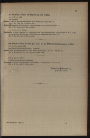 Kaiserlich-königliches Armee-Verordnungsblatt: Personal-Angelegenheiten 19040226 Seite: 9