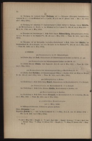 Kaiserlich-königliches Armee-Verordnungsblatt: Personal-Angelegenheiten 19040312 Seite: 2