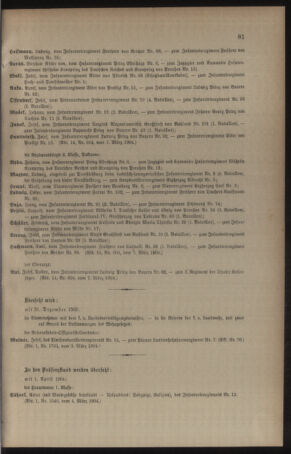 Kaiserlich-königliches Armee-Verordnungsblatt: Personal-Angelegenheiten 19040312 Seite: 7