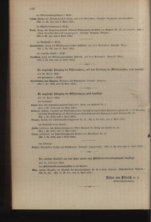 Kaiserlich-königliches Armee-Verordnungsblatt: Personal-Angelegenheiten 19040416 Seite: 20