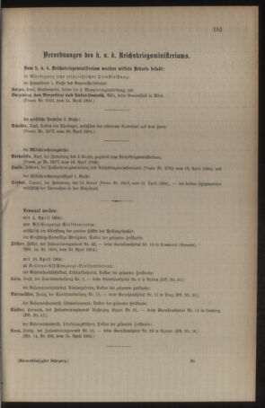 Kaiserlich-königliches Armee-Verordnungsblatt: Personal-Angelegenheiten 19040423 Seite: 9