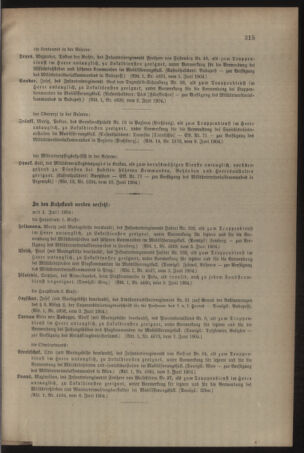 Kaiserlich-königliches Armee-Verordnungsblatt: Personal-Angelegenheiten 19040614 Seite: 7