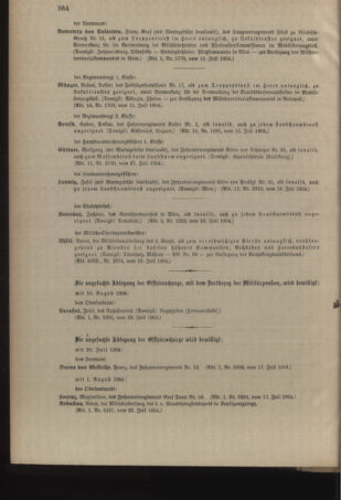 Kaiserlich-königliches Armee-Verordnungsblatt: Personal-Angelegenheiten 19040728 Seite: 14