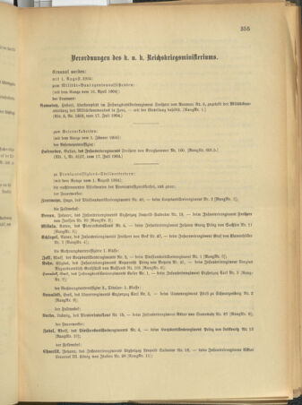 Kaiserlich-königliches Armee-Verordnungsblatt: Personal-Angelegenheiten 19040728 Seite: 5