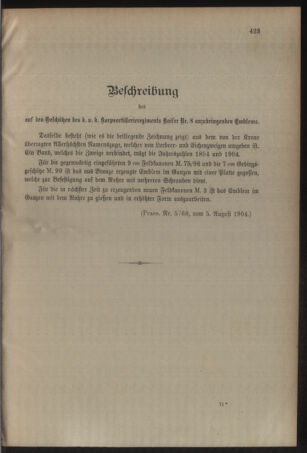 Kaiserlich-königliches Armee-Verordnungsblatt: Personal-Angelegenheiten 19040818 Seite: 25