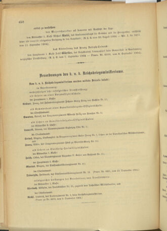 Kaiserlich-königliches Armee-Verordnungsblatt: Personal-Angelegenheiten 19040915 Seite: 4