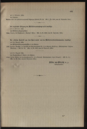 Kaiserlich-königliches Armee-Verordnungsblatt: Personal-Angelegenheiten 19040928 Seite: 11