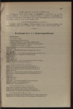 Kaiserlich-königliches Armee-Verordnungsblatt: Personal-Angelegenheiten 19040928 Seite: 5