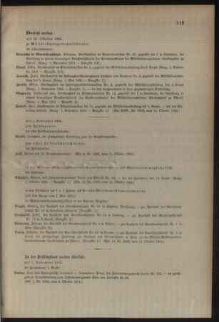 Kaiserlich-königliches Armee-Verordnungsblatt: Personal-Angelegenheiten 19041018 Seite: 15