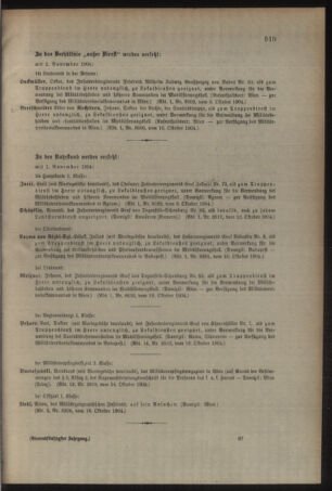 Kaiserlich-königliches Armee-Verordnungsblatt: Personal-Angelegenheiten 19041018 Seite: 17