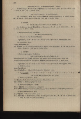 Kaiserlich-königliches Armee-Verordnungsblatt: Personal-Angelegenheiten 19041025 Seite: 12