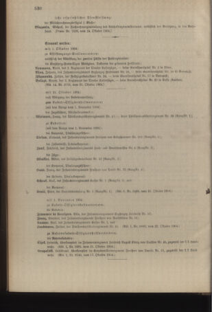 Kaiserlich-königliches Armee-Verordnungsblatt: Personal-Angelegenheiten 19041025 Seite: 14